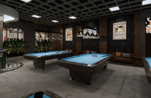 Thiết Kế Nội Thất Billiards Club Hiện Đại- Mô Hình Kinh Doanh Bida Kết Hợp Quán Cafe, Beer Năng Động & Thu Hút
